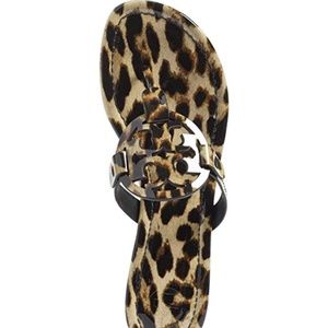 Tory Burch Miller Leopard Flip Flop Sandal- Side 9